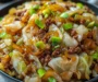 Easy Chinese Ground Beef and Cabbage Stir Fry