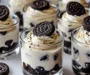 Cookies and Cream Mousse Cups