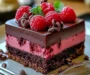 Indulgent Raspberry Chocolate Mousse Cake Delight: The Incredible 5-Layer Recipe