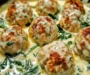 Chicken Ricotta Meatballs in Spinach Alfredo Sauce: An Incredible Ultimate Recipe