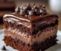 Ultimate Chocolate Fudge Layered Bliss Cake: An Incredible 3-Layer Delight