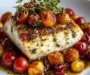 Flavorful Baked Mediterranean Cod with Cherry Tomatoes: An Amazing Ultimate Recipe
