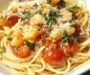 Roasted Garlic Tomato Spaghettini with Garlic Parmesan Bread Crumbs: An Incredible 7-Step Recipe