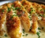 Parmesan Crusted Chicken with Creamy Garlic Sauce: An Incredible Ultimate Recipe