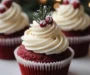Classic Christmas Red Velvet Cupcakes with Vanilla Frosting: An Incredible 10-Step Recipe