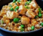 High Protein Crispy Garlic Chicken Fried Rice: An Incredible 7-Ingredient Recipe
