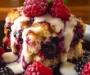 Wild Berry Bread Pudding Drizzled: An Amazing Ultimate Recipe