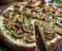 Savory Pistachio & Mushroom Cheesecake with Feta–Parmesan Crust: An Incredible 7-Step Recipe