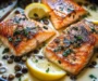 Crispy Skillet Salmon Secret with Lemon Caper Sauce: An Incredible 5-Step Recipe